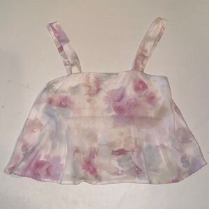 Z Supply Summer Top With Built In Bra, Size Small